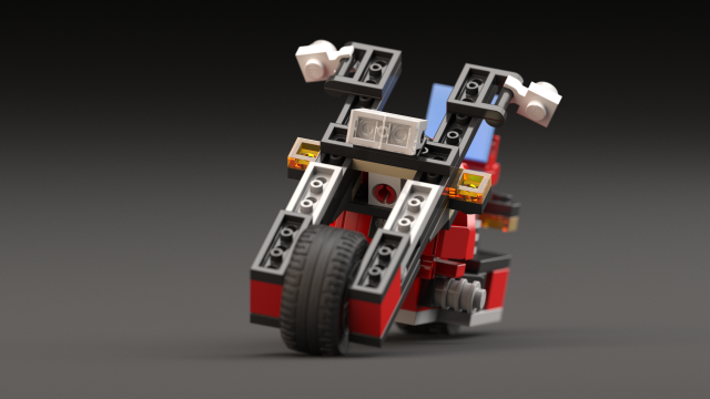 Build Your Own LEGO Easy Rider