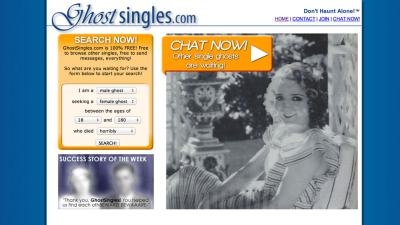 There’s A Dating Site For Ghosts Now