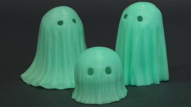 You Can Now 3D-Print With This Spooky Glow-In-The-Dark Filament
