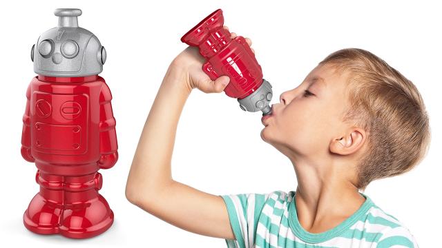 This Adorable Robo-Bottle Provides Cold, Calculated Hydration