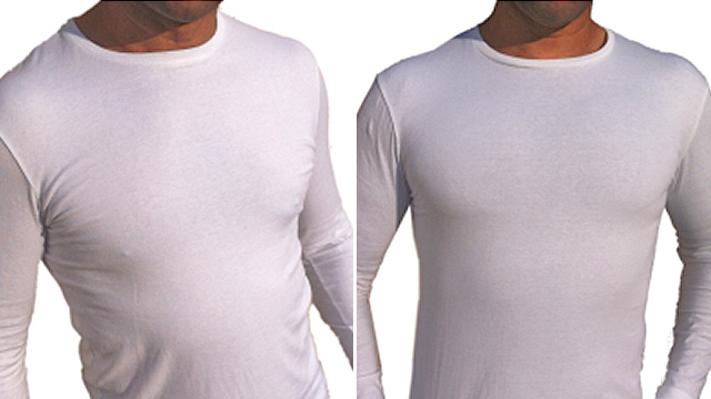Why Exercise When You Can Buy A Fake-Muscle T-Shirt?