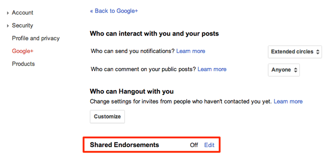 How To Opt Out Of Google’s Shared Endorsements