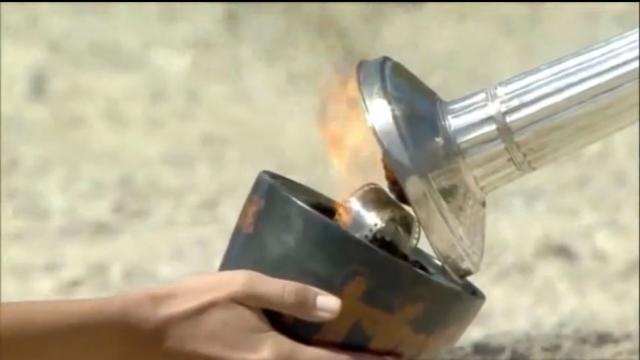 Why Is There 35mm Film Burning In The Olympic Torch?