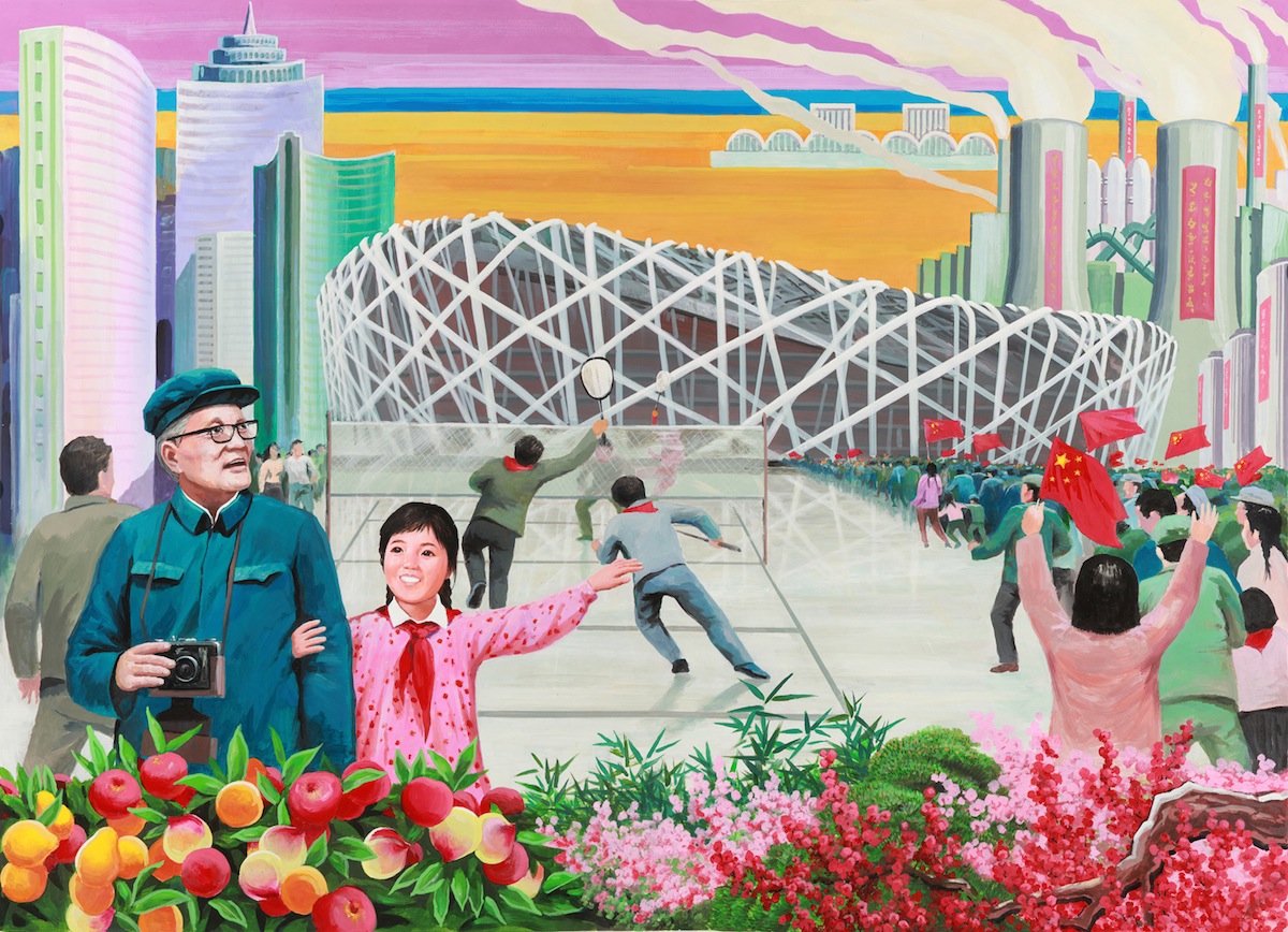 Modern-Day China Painted By North Korean Propaganda Artists