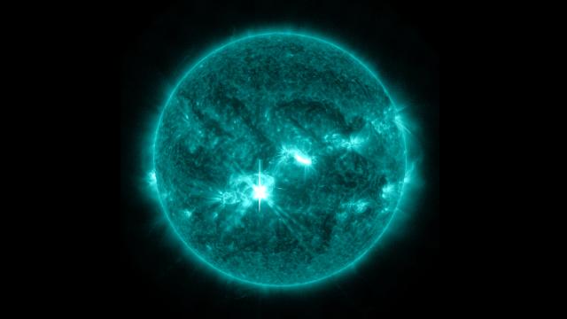 The Sun Spewed Out A Beautiful Solar Flare This Week