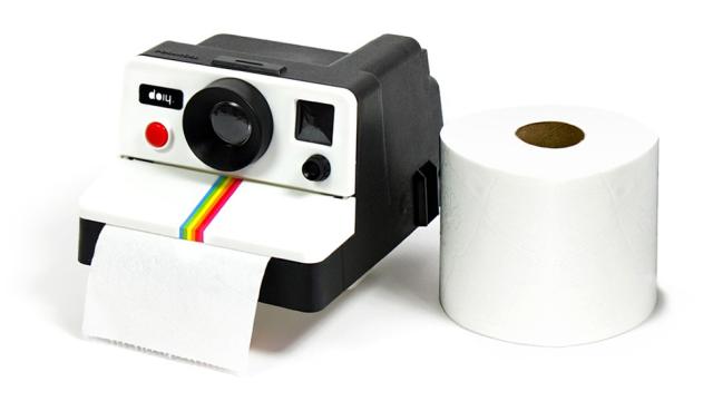 Polaroid Toilet Paper Holder Captures Memories You Don’t Want To Keep