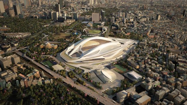 Tokyo Is Rethinking Its Gargantuan Olympic Stadium