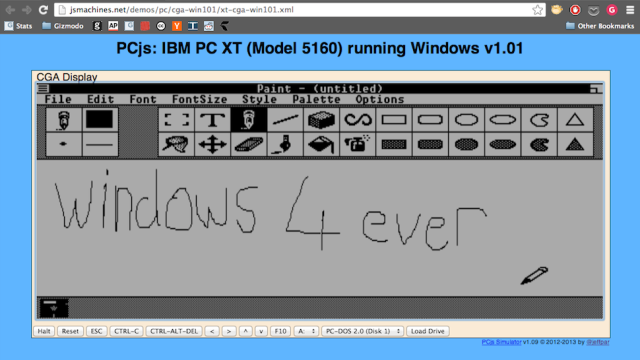Relive The ’80s And Run Windows 1.01 In Your Browser