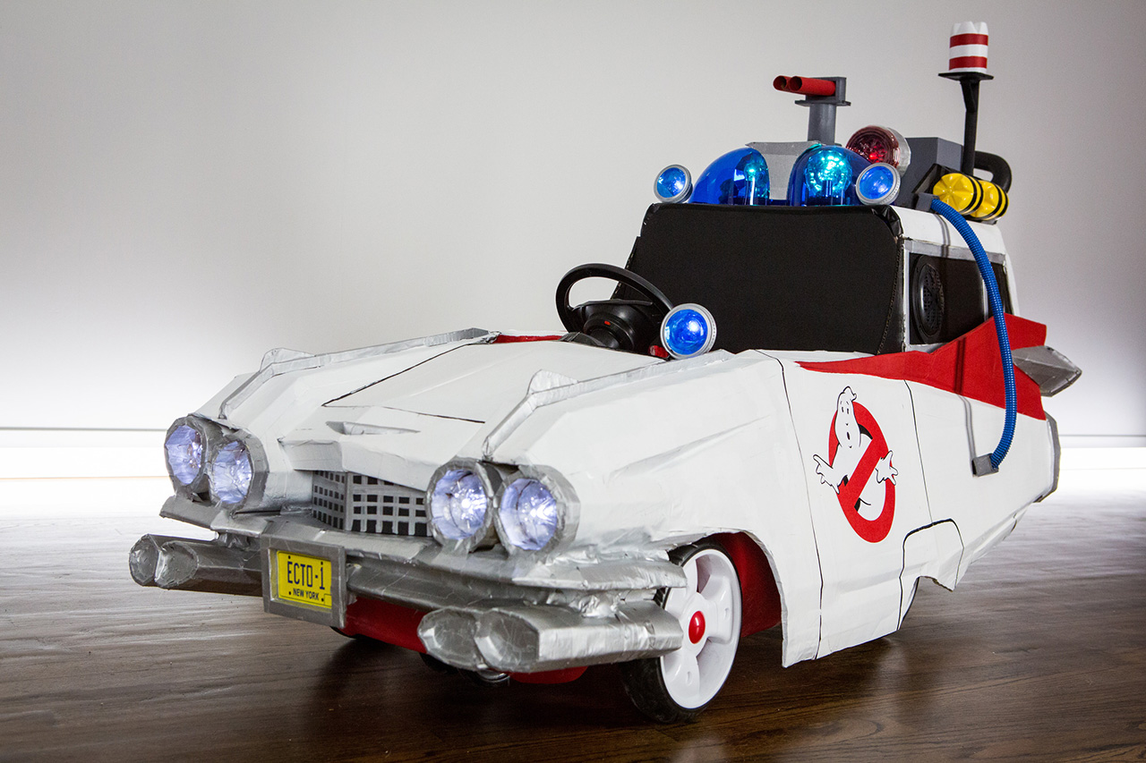 Who You Gonna Call? The Littlest Ghostbuster And His Adorable Ecto-1