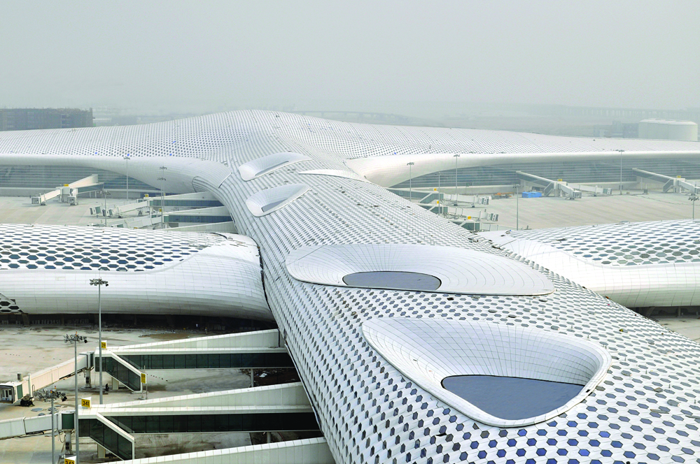 An Ultra-Modern Airport In Shenzhen Makes Flying Feel Futuristic