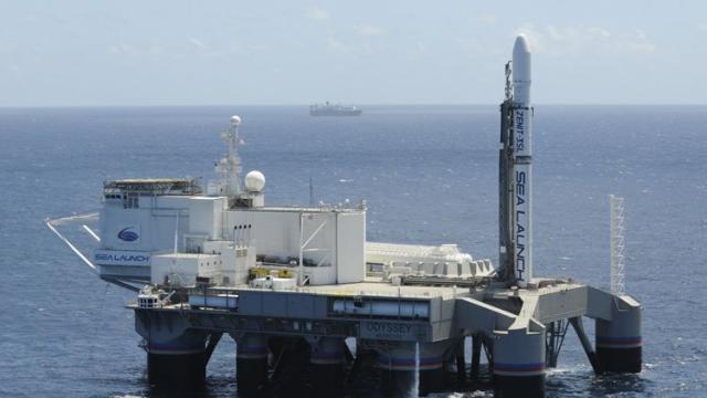 Monster Machines: This Mobile Maritime Launch Pad Puts Satellites In Orbit For Less