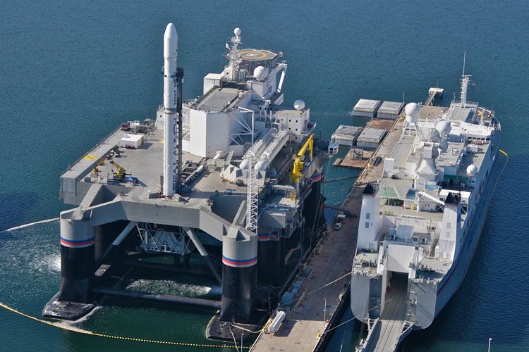 Monster Machines: This Mobile Maritime Launch Pad Puts Satellites In Orbit For Less