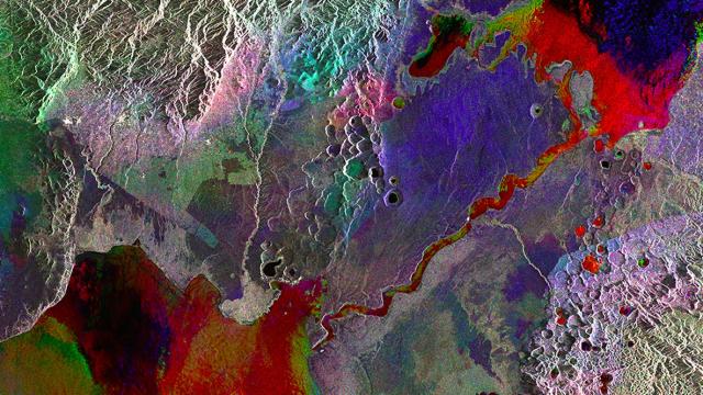 This Colourful Satellite Image Shows How The World Is Being Torn Apart