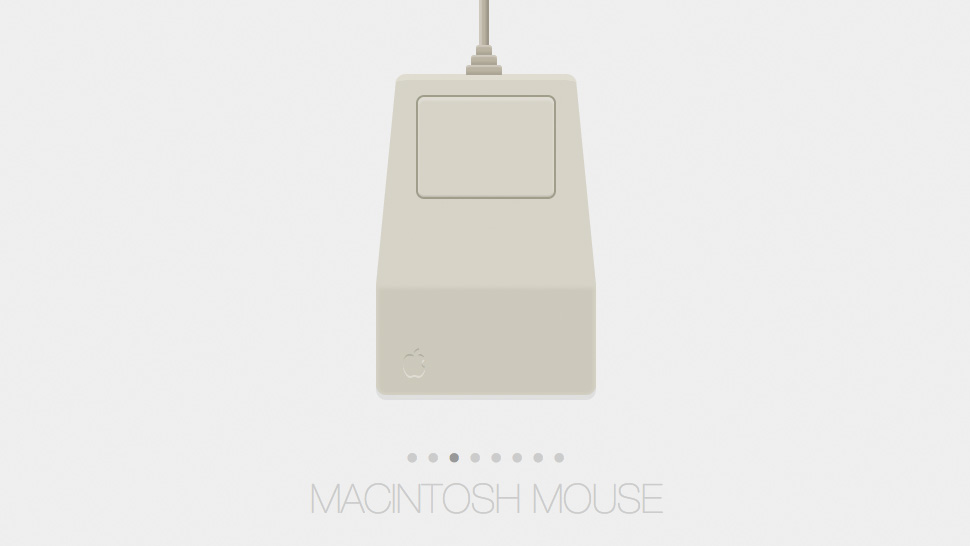 A History Of The Apple Mouse Created Exclusively With CSS