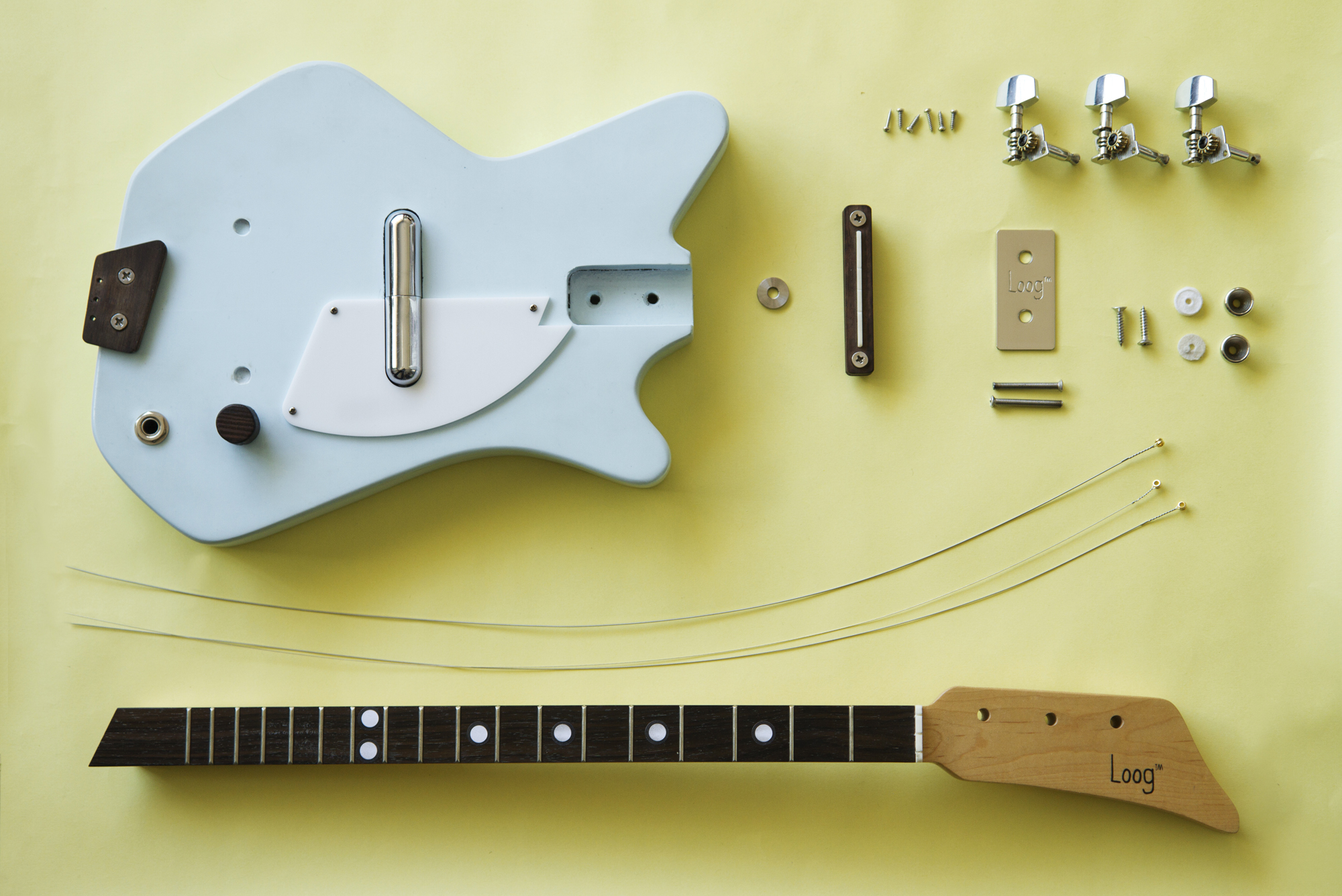 For Those About To Rock: A Cool 3-String Guitar You Build Yourself