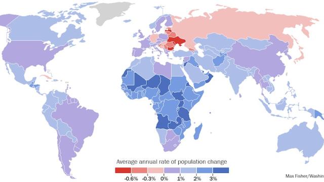 The Only Population Map You Need To Understand The World