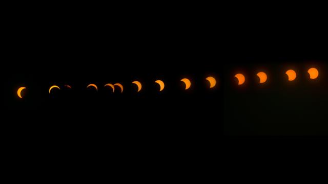 There Was An Incredible Hybrid Solar Eclipse This Morning
