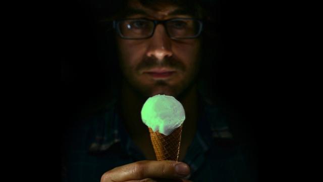 Why This Glow-In-The-Dark Ice Cream Costs $225 A Scoop