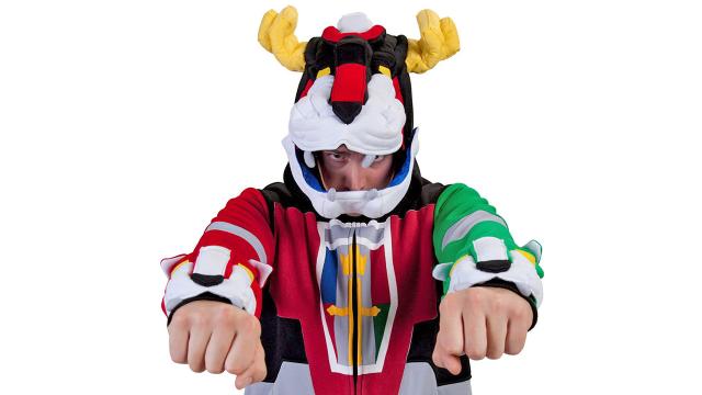 An Amazing Voltron Hoodie, No Assembly Required