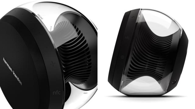 Harman’s New Wireless Speakers Look Like Twin Turbines