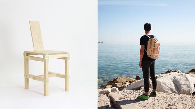 This Chair Can Be Worn Like A Backpack