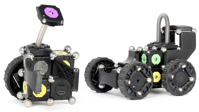 Steel Spheres Give These Magnetic Building Block Robots Even More Life