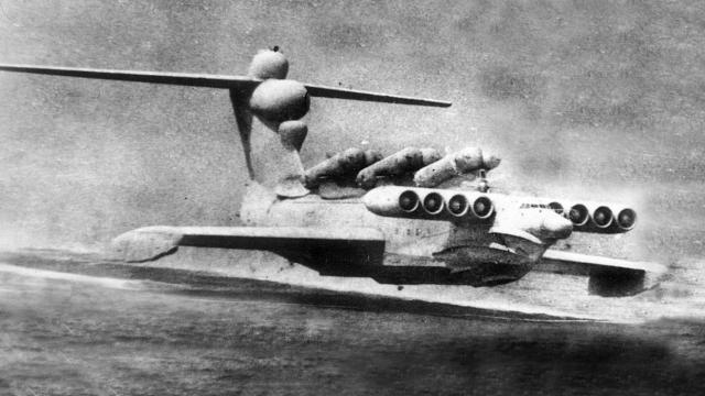 Monster Machines: This ‘Caspian Sea Monster’ Was A Giant Soviet Spruce Goose