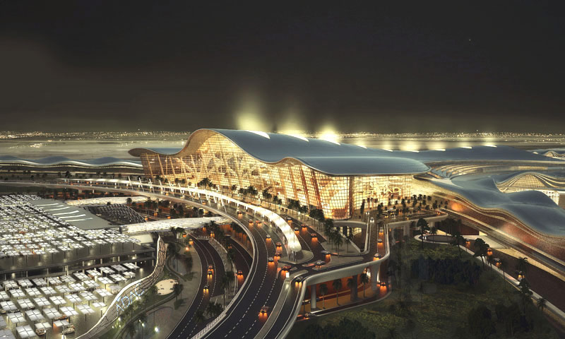 New Airport Complex Takes Shape In Abu Dhabi