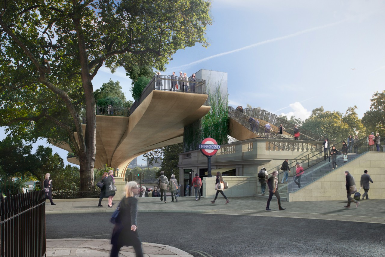 Should London Build A Forest Bridge Across The Thames?