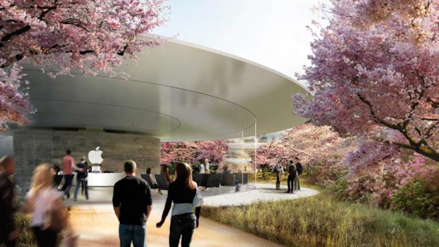 Take A Tour Through The Glassy Halls Of Apple’s Future HQ