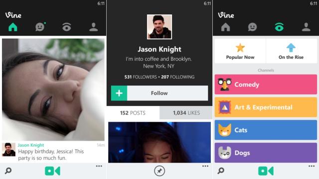 Windows Phone Folks Can Finally Get In On The Looping Vine Fun