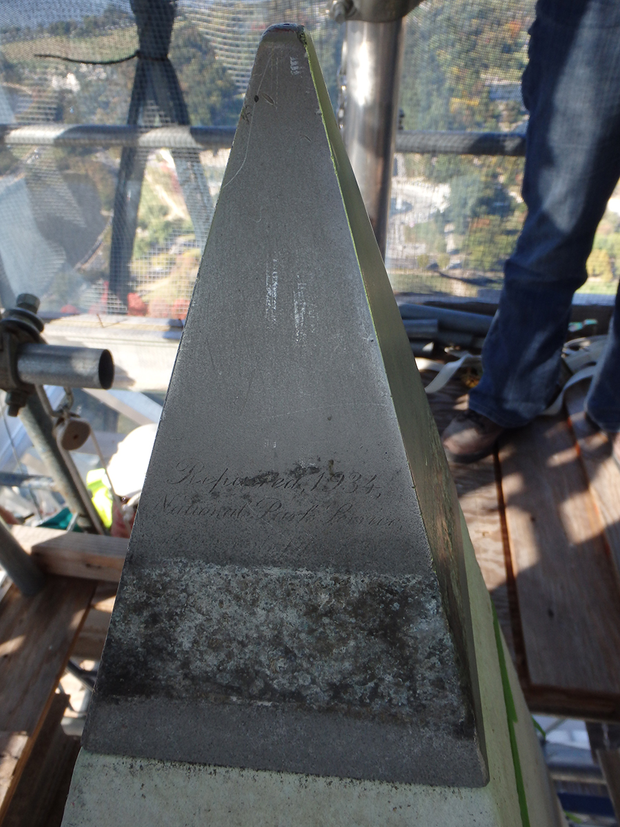 Here’s What The Tip Of The Washington Monument Looks Like Up Close