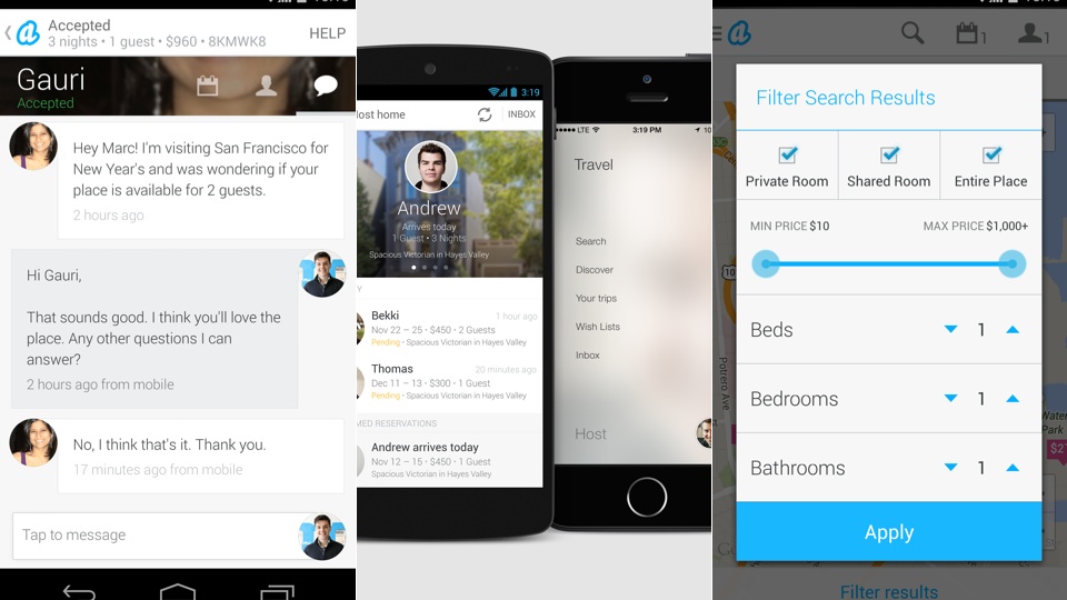 AirBnB’s Redesigned App Makes On-The-Go Hosting Simple And Social