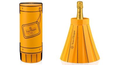 Veuve Clicquot’s New Packaging Transforms Into Its Own Bottle Chiller