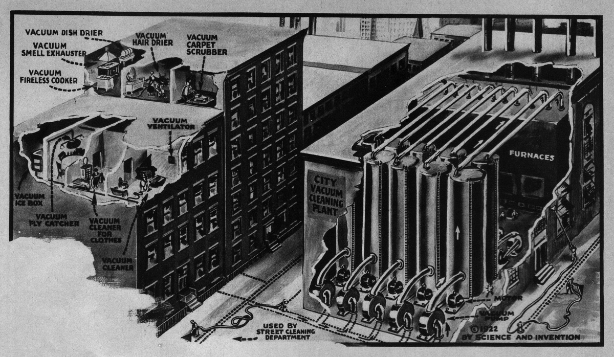 New York’s Futuristic Central Vacuum System That Never Was