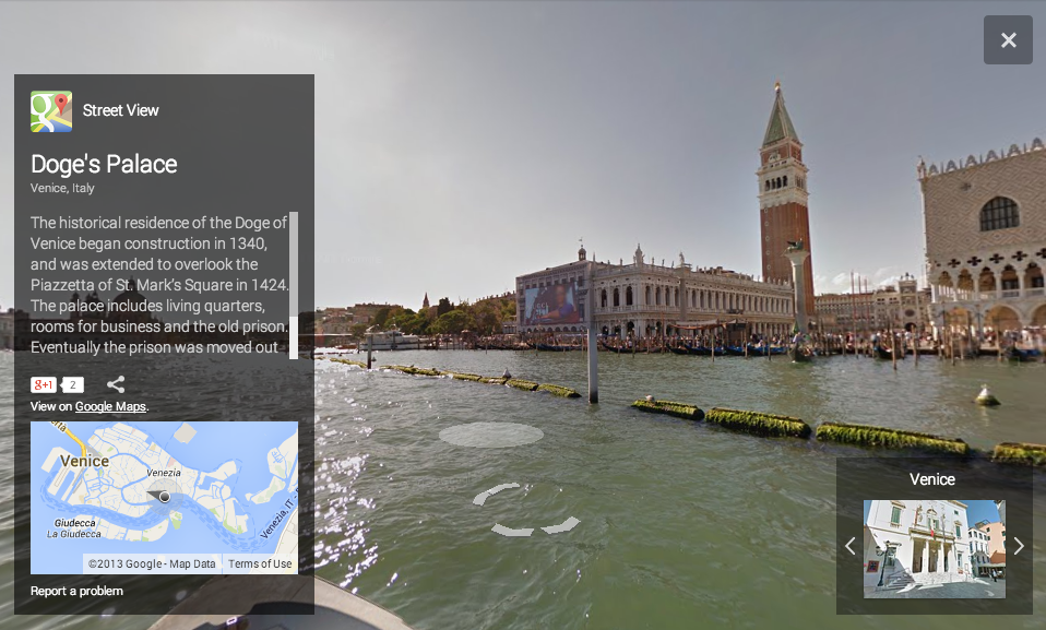 Tour The Canals Of Venice With Google Street View