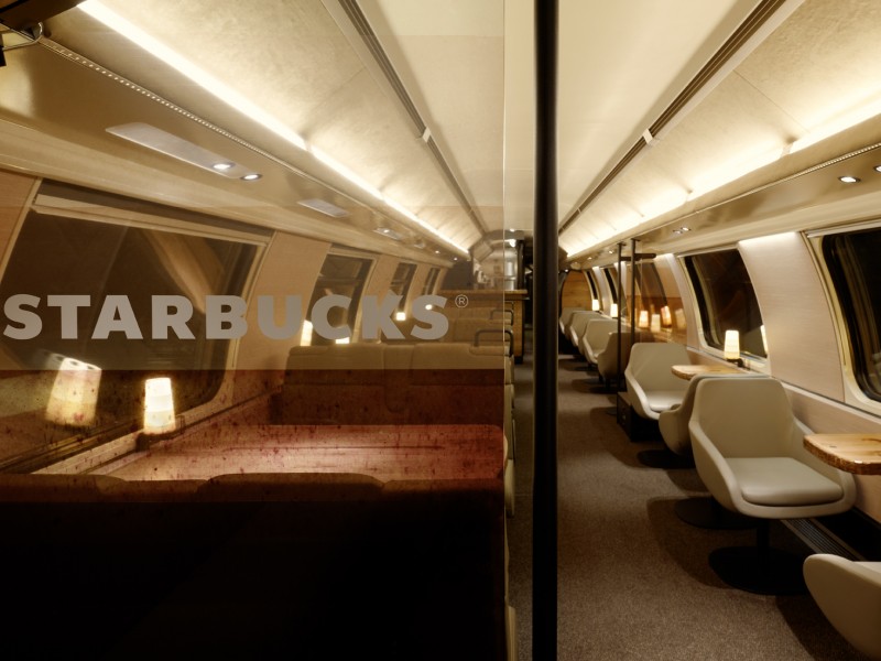 What Finally Makes Train Travel Bearable Might Be… Starbucks?