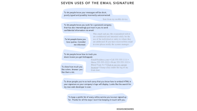 What Your Email Signature Says About You