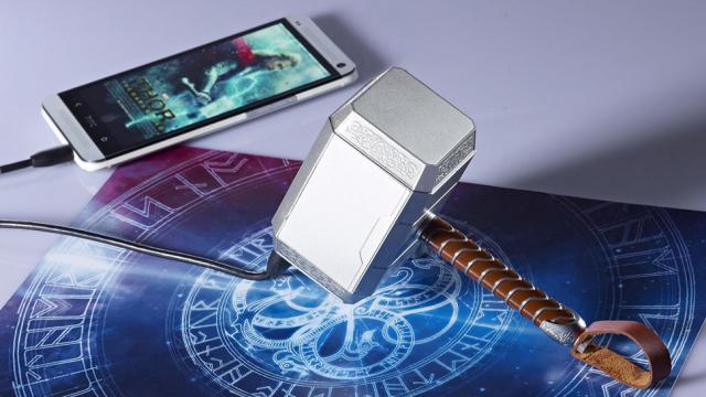 Harness Thor’s Mighty Mjölnir Hammer To Charge Your Gadgets