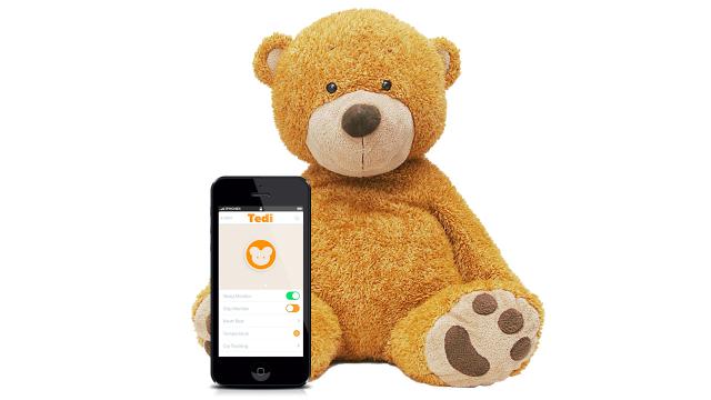 A Sensor-Packed Teddy Bear That Keeps An Eye On Your Baby