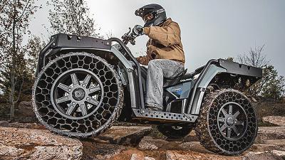 The First Airless-Tyre Vehicle You Can Own Is A Wicked ATV