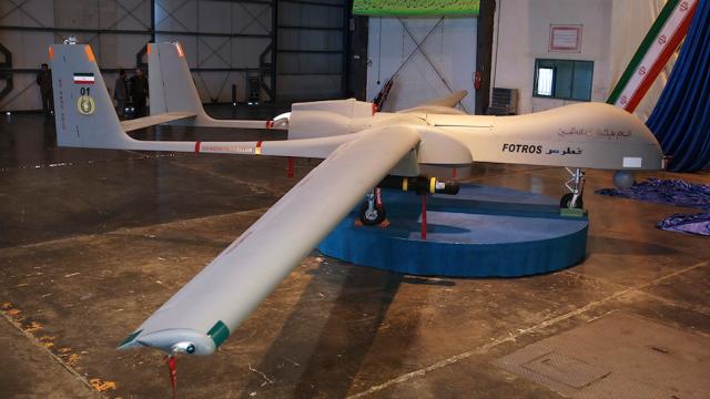 Iran Unveils New Drone Amazingly Not Held Together By Tape