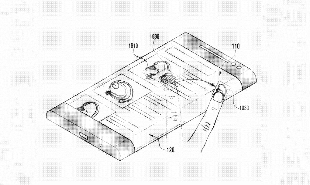 Patent Reveals How Samsung Would Use That Three-Sided Phone Screen