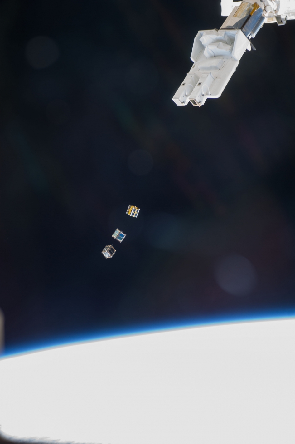 What Are These Boxes Doing Floating Through Space?
