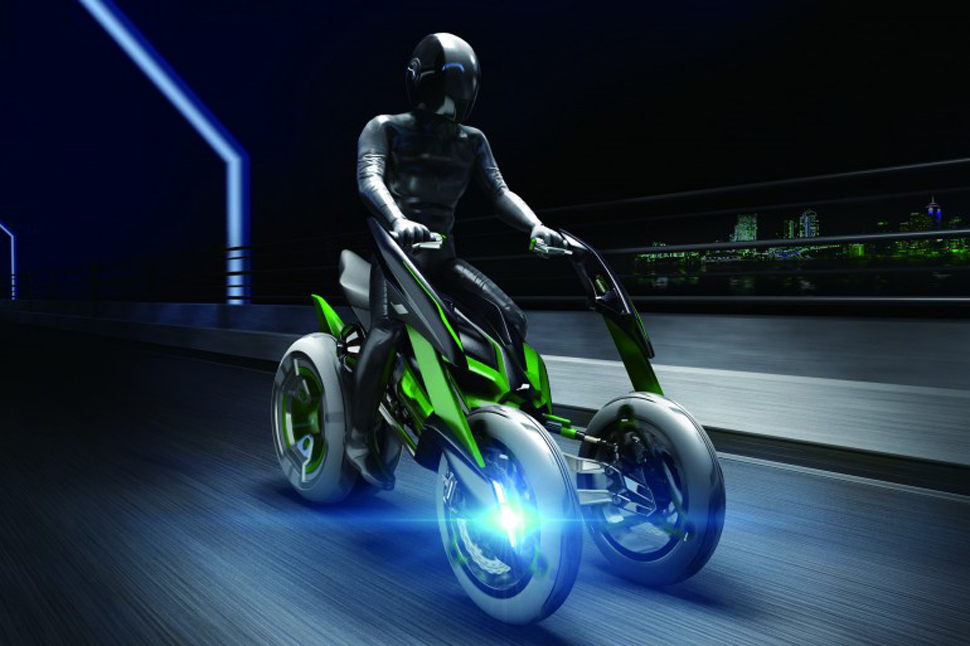 Kawasaki Built A Time Machine And Stole A Bike From The Future
