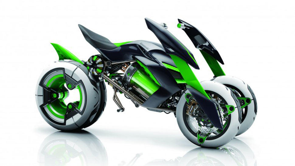 Kawasaki Built A Time Machine And Stole A Bike From The Future