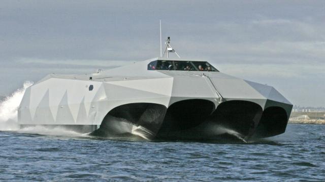 Monster Machines: America’s Largest Carbon Fibre Ship Is A Seafaring Speed Demon