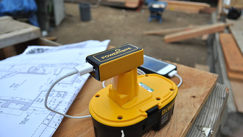 Charge Your Phone From Your Power Tools With This Handy Adaptor