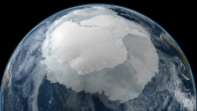 Antarctica Looks So Incredibly Huge From Space