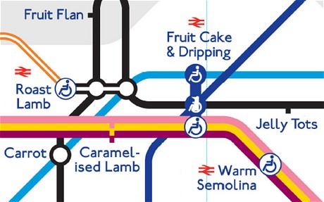 Mapping The London Tube, By Taste